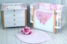 Дитячий постільний комплект Veres It's a girl! 6 одиниць